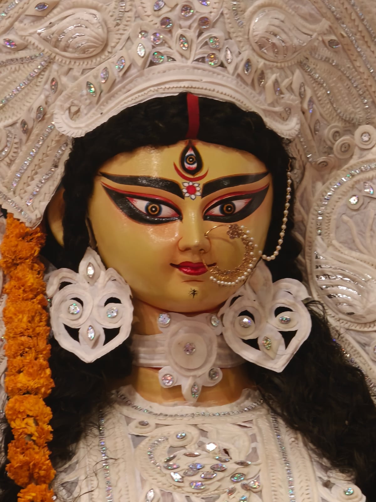 Durga Puja celebration at Rajnagar Extension